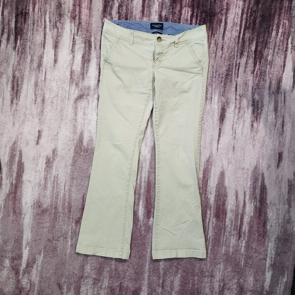 American Eagle Outfitters Pants - American Eagle Outfitters Khaki Stretch Trousers